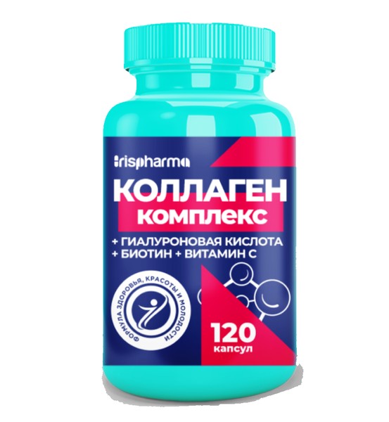 IRISPHARMA КОЛЛАГЕН КОМПЛЕКС КАПСУЛЫ 600 МГ №120