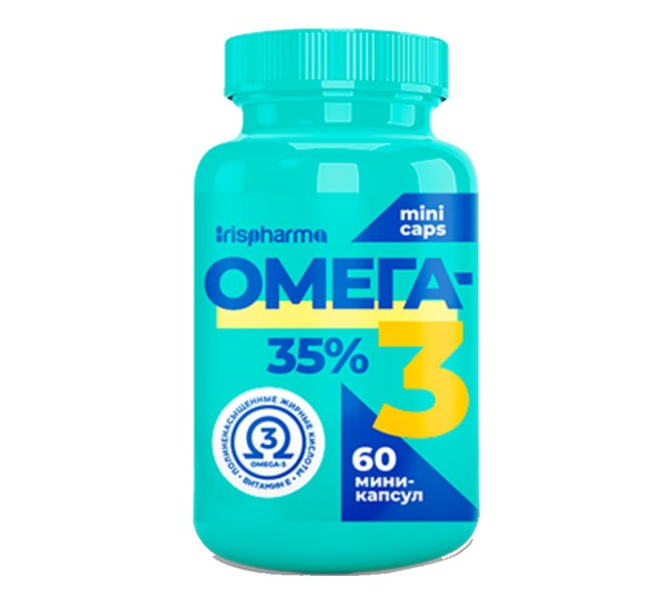 Irispharma омега-3 35% капсулы 320 мг №60