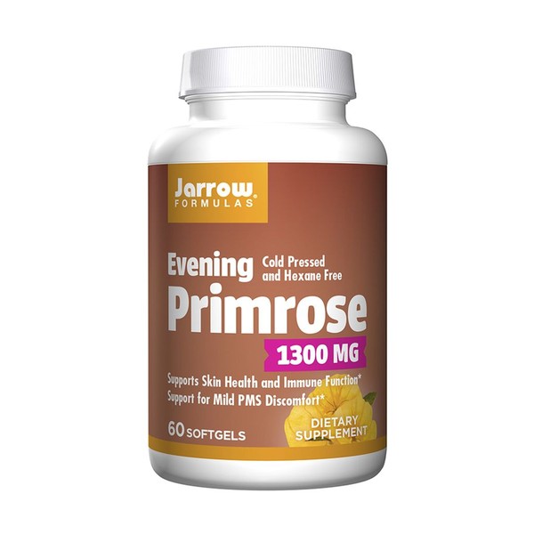 JARROW FORMULAS ПРИМУЛА ВЕЧЕРНЯЯ (EVENING PRIMROSE) КАПСУЛЫ 1300 МГ 1859 МГ №60