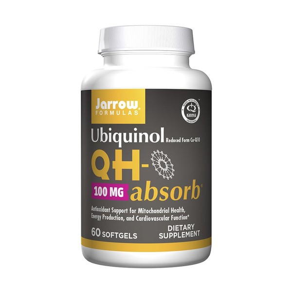 JARROW FORMULAS УБИХИНОЛ QH АБСОРБ (UBIQUINOL QH ABSORB) КАПСУЛЫ  1520 МГ №60