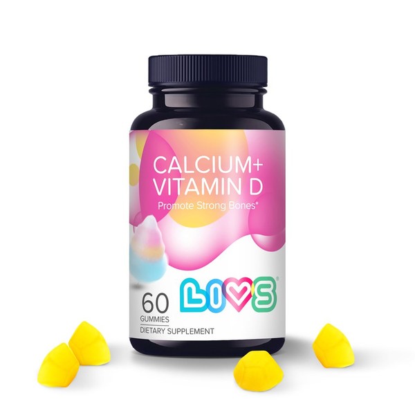 LIVS КАЛЬЦИЙ ПЛЮС ВИТАМИН D3 (CALCIUM+VITAMIN D3) ПАСТИЛКИ ЖЕВАТЕЛЬНЫЕ  3 Г №60