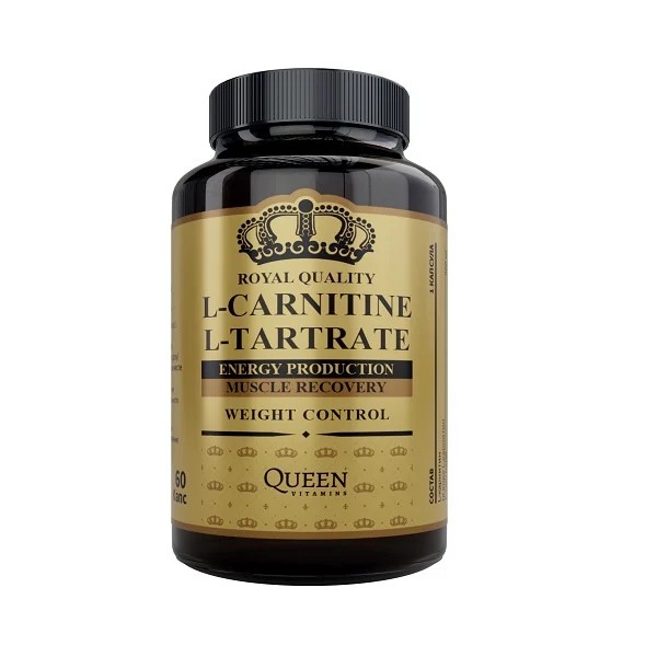 QUEEN VITAMINS L-КАРНИТИН L-ТАРТРАТ КАПСУЛЫ  0,79 Г №60