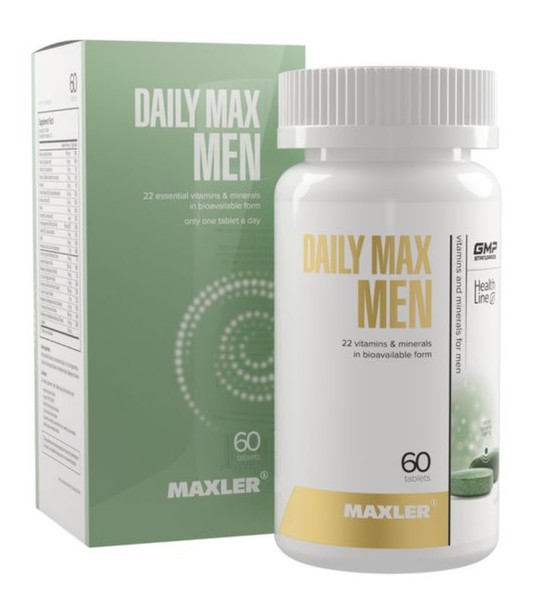 MAXLER ДЕЙЛИ МАКС МЕН ТАБЛЕТКИ  1550 МГ №60
