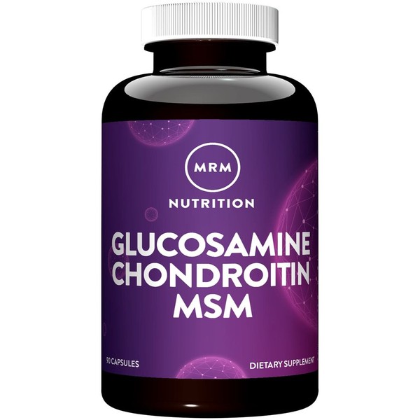MRM NUTRITION ГЛЮКОЗАМИН ХОНДРОИТИН МСМ КАПСУЛЫ  1130 МГ №90