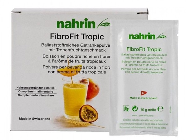 NAHRIN ФИБРОФИТ НАПИТОК ВИТ С ПИЩ ВОЛОКНАМИ ТРОПИК ПОРОШОК РАСТВОРИМЫЙ 10 Г №32