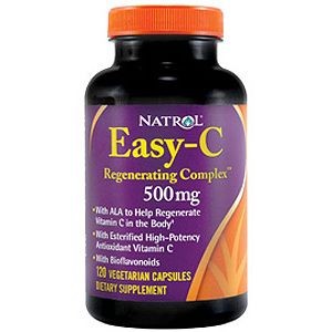 NATROL EASY-C РЕГЕНЕРИРУЮЩИЙ КОМПЛЕКС ТАБЛЕТКИ 500 МГ   №120
