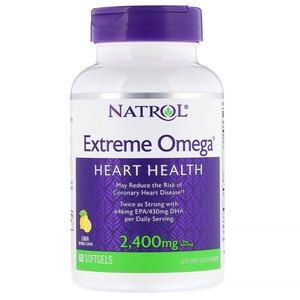 NATROL ЭКСТРИМ ОМЕГА КАПСУЛЫ  2400 МГ №60