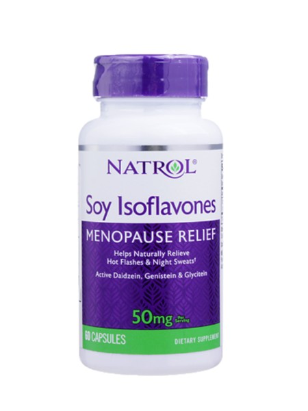NATROL СОИ ИЗОФЛАВОНЫ КАПСУЛЫ 50 МГ   №60