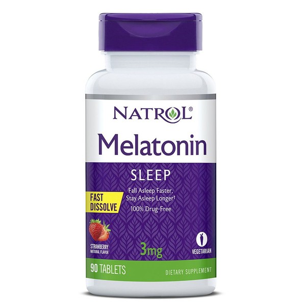 NATROL МЕЛАТОНИН ТАБЛЕТКИ 3 МГ   №90