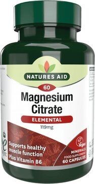 NATURES AID МАГНИЯ ЦИТРАТ КАПСУЛЫ  0,888 Г №60