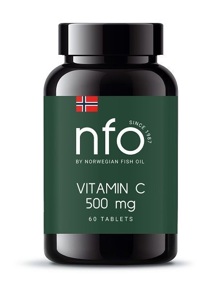 NORWEGIAN FISH OIL (NFO) ВИТАМИН С ТАБЛЕТКИ ЖЕВАТЕЛЬНЫЕ  500 МГ №60
