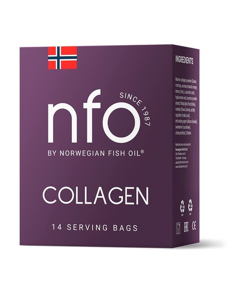 NORWEGIAN FISH OIL (NFO) КОЛЛАГЕН ПОРОШОК ДЛЯ ПРИГОТОВЛЕНИЯ РАСТВОРА ДЛЯ ПРИЕМА ВНУТРЬ  5,3 Г №14