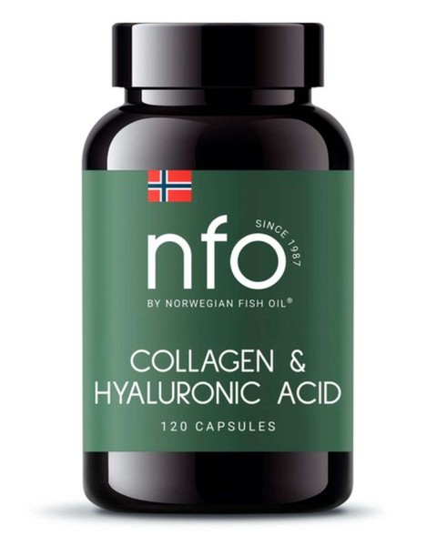 NORWEGIAN FISH OIL (NFO) КОЛЛАГЕН+ГИАЛУРОНОВАЯ КИСЛОТА КАПСУЛЫ  310 МГ №120
