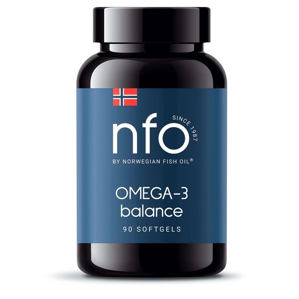 NORWEGIAN FISH OIL (NFO) ОМЕГА-3 БАЛАНС КАПСУЛЫ  500 МГ №90