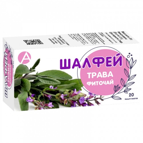 АЛТАЙ ШАЛФЕЙ ФИТОЧАЙ СЫРЬЕ РАСТИТЕЛЬНОЕ ИЗМЕЛЬЧЕННОЕ  1,5 Г №20