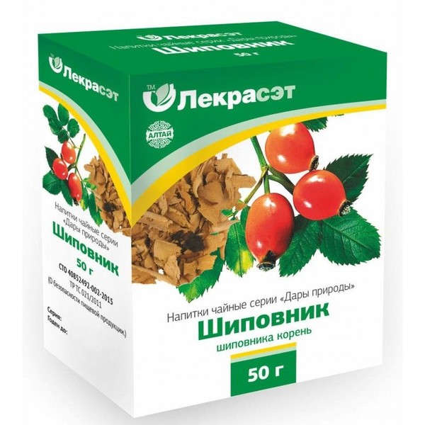 ШИПОВНИК КОРЕНЬ РАСТИТЕЛЬНОЕ СЫРЬЕ 50 Г №1
