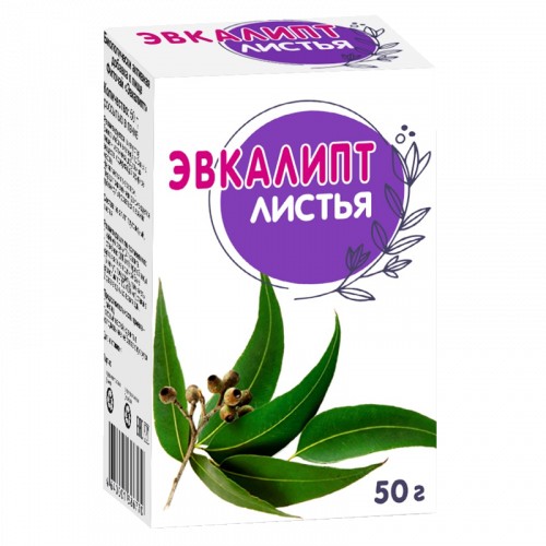 ЭВКАЛИПТ РАСТИТЕЛЬНОЕ СЫРЬЕ  50 Г №1