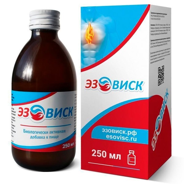 ЭЗОВИСК ГЕЛЬ ДЛЯ ПРИЕМА ВНУТРЬ 250 МЛ №1
