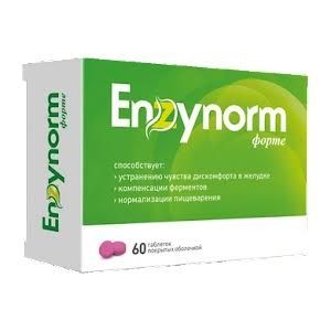 ТМА (АПРЕЛЬ) ENZYNORM/ЭНЗИНОРМ ФОРТЕ ТАБЛЕТКИ  290 МГ №60