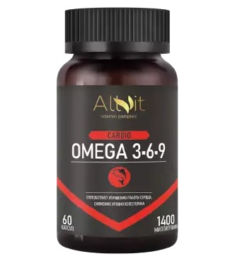 ALLVIT ОМЕГА 3-6-9 КАПСУЛЫ  1400 МГ №60