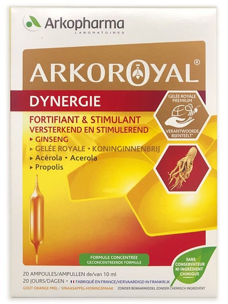 ARKOPHARMA ARKOROYAL DYNERGIE РАСТВОР  10 МЛ №20