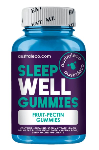 AUSTRALECO SLEEP WELL GUMMIES/ЗДОРОВЫЙ СОН ПАСТИЛКИ ЖЕВАТЕЛЬНЫЕ №60