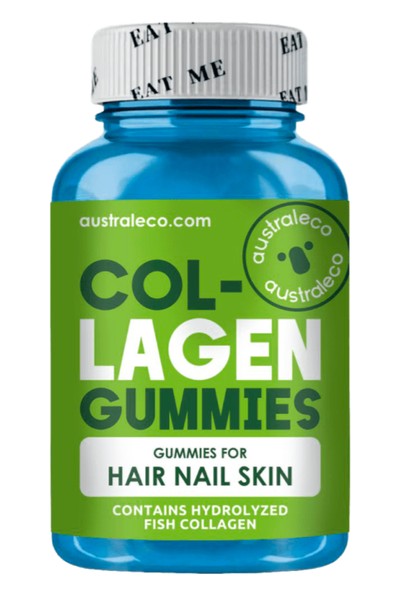 AUSTRALECO COLLAGEN GUMMIES/КОЛЛАГЕН ГАММИС ПАСТИЛКИ ЖЕВАТЕЛЬНЫЕ №60