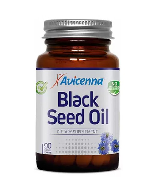 AVICENNA/АВИЦЕННА МАСЛО ЧЕРНОГО ТМИНА КАПСУЛЫ  1300 МГ №90