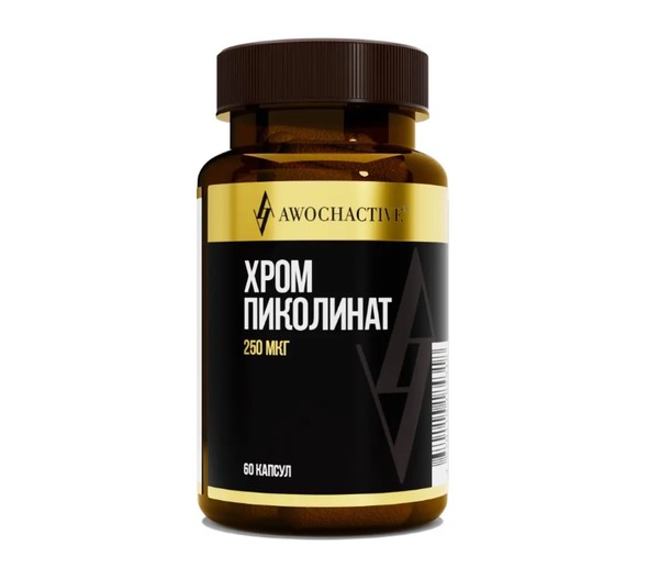 AWOCHACTIVE ХРОМ ПИКОЛИНАТ КАПСУЛЫ 450 МГ   №60