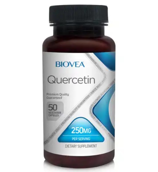 BIOVEA КВЕРЦЕТИН КАПСУЛЫ 250 МГ 0,97 Г №50