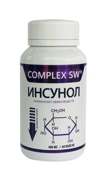 COMPLEX SW ИНСУНОЛ КАПСУЛЫ  400 МГ №60