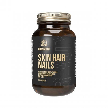 GRASSBERG КОЖА ВОЛОСЫ НОГТИ КАПСУЛЫ  748 МГ №120