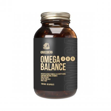 GRASSBERG ОМЕГА БАЛАНС 3-6-9 (OMEGA BALANCE 3-6-9) КАПСУЛЫ    №90
