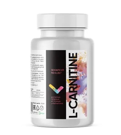L-КАРНИТИН КАПСУЛЫ 0,35 Г №30