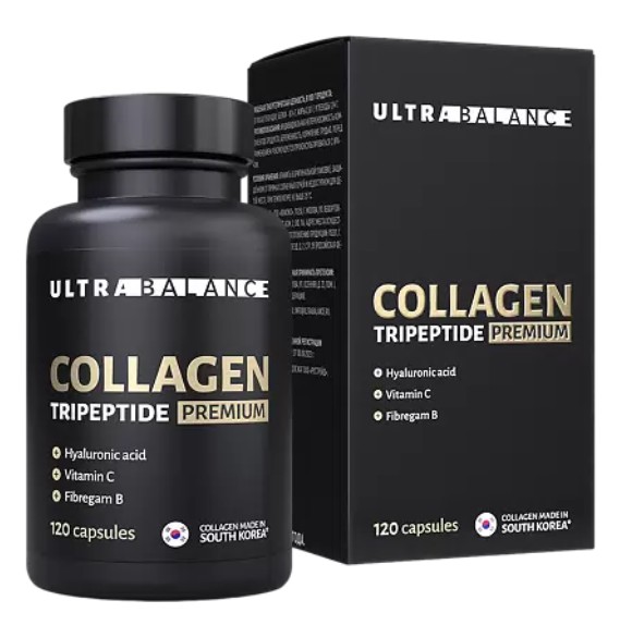 ULTRABALANCE КОЛЛАГЕН ТРИПЕПТИД PREMIUM КАПСУЛЫ  600 МГ №120