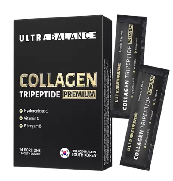 ULTRABALANCE КОЛЛАГЕН ТРИПЕПТИД PREMIUM ПОРОШОК ДЛЯ ПРИГОТОВЛЕНИЯ РАСТВОРА ДЛЯ ПРИЕМА ВНУТРЬ  1,9 Г №14