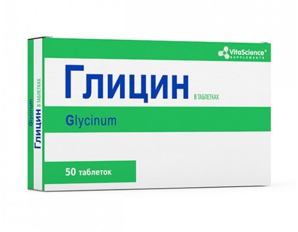 VITALIFE/VITASCIENCE ГЛИЦИН ТАБЛЕТКИ 110 МГ   №50