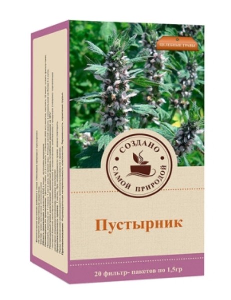 VITALIFE/VITASCIENCE ФИТОЧАЙ ПУСТЫРНИК ТРАВА ИЗМЕЛЬЧЕННАЯ  1,5 Г №20