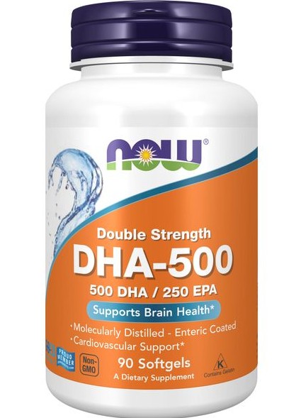 NOW DHA/ДГК КАПСУЛЫ 500 МГ 1448 МГ №90