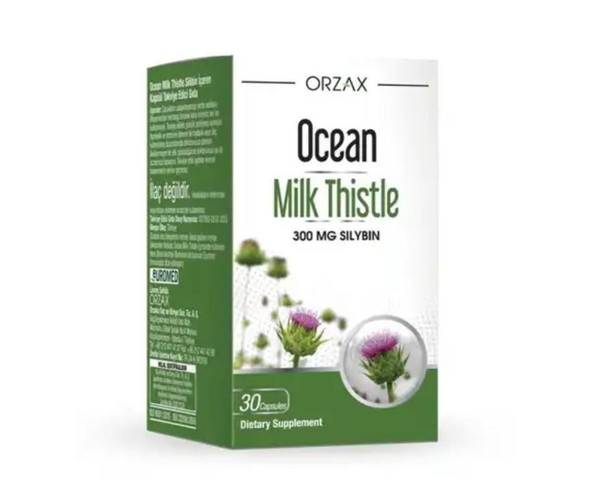 ORZAX OCEAN MILK THISTLE/РАСТОРОПША КАПСУЛЫ  0,696 Г №30