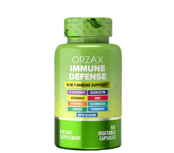 ORZAX IMMUNE DEFENCE/ИММУННАЯ ЗАЩИТА 9В1 КАПСУЛЫ  779 МГ №60