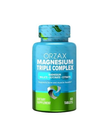 ORZAX MAGNESIUM TRIPLE COMPLEX/МАГНЕЗИУМ ТРИПЛ КОМПЛЕКС ТАБЛЕТКИ  №60