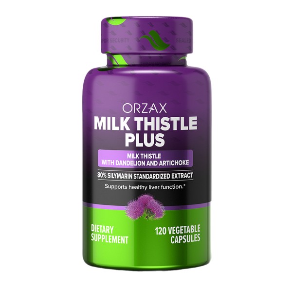 ORZAX OCEAN MILK THISTLE/РАСТОРОПША КАПСУЛЫ 0,696 Г №120
