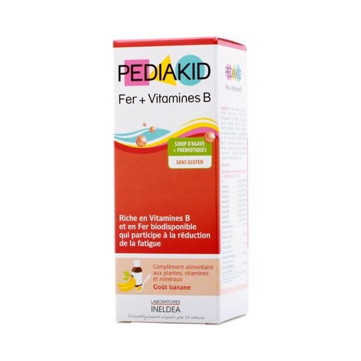 PEDIAKID ЖЕЛЕЗО+ВИТАМИН B СИРОП  125 МЛ №1