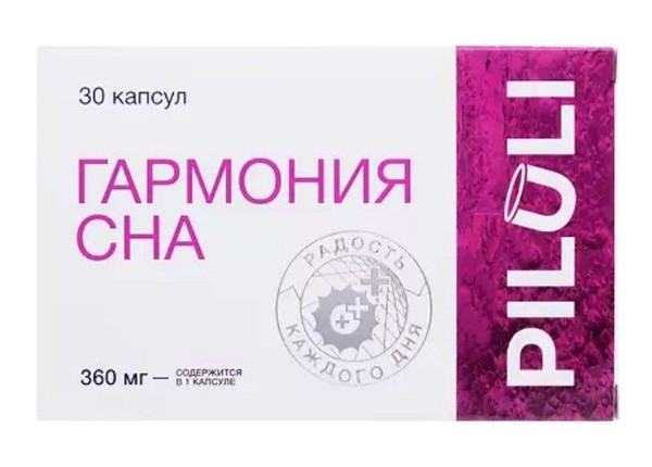 PILULI ГАРМОНИЯ СНА КАПСУЛЫ  360 МГ №30