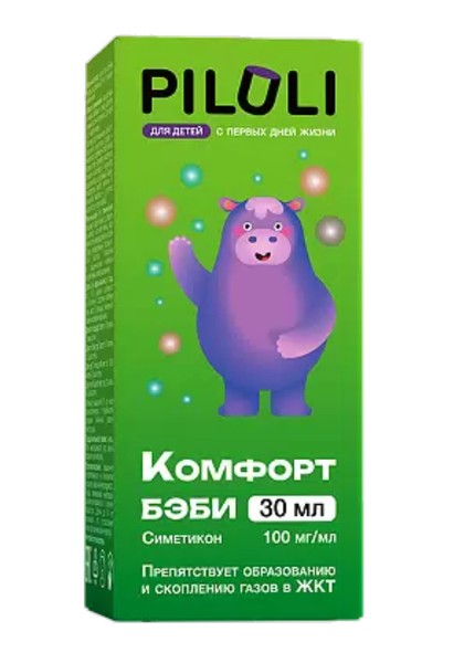 PILULI КОМФОРТ БЭБИ КАПЛИ ДЛЯ ПРИЕМА ВНУТРЬ 100 МГ/МЛ 30 МЛ №1