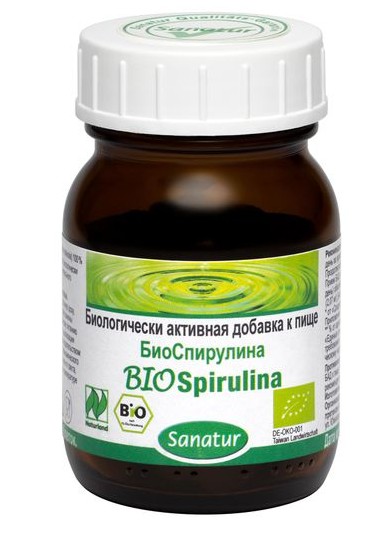 SANATUR БИОСПИРУЛИНА ТАБЛЕТКИ  400 МГ №80