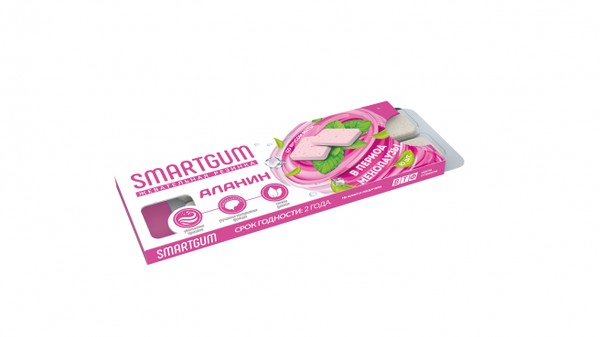 SMARTGUM/СМАРТГАМ АЛАНИН ТАБЛЕТКИ ЖЕВАТЕЛЬНЫЕ  1100 МГ №10