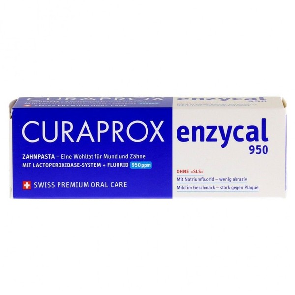 CURAPROX BIO-ПАСТА ENZYCAL 950 ЗУБНАЯ ПАСТА КОМПЛЕКСНАЯ 75 МЛ №1