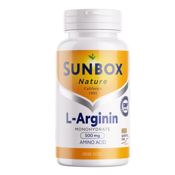 SUNBOX NATURE L-АРГИНИН КАПСУЛЫ  590 МГ №60